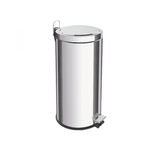 Basurero de Pedal Tramontina 30L en Acero Inoxidable