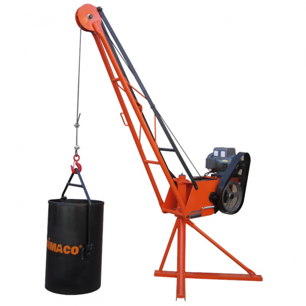 Pluma grúa con balde EQUIMACO: E700LB