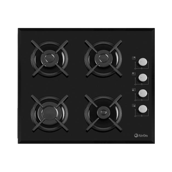 Estufa Empotrable Cubierta de Cristal a gas 60 cm AirOn