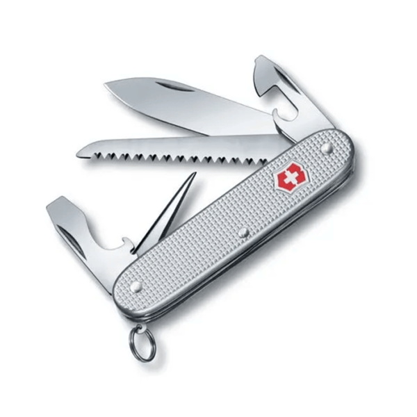 NAVAJA DE BOLSILLO MEDIANA CON SIERRA PARA MADERA FARMER ALOX 0.8241.26