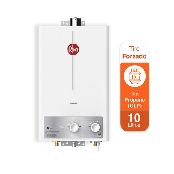 RHEEM CALENTADOR 12 LITROS TIRO FORZADO - Imagen 2