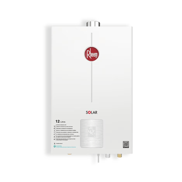 RHEEM CALENTADOR 12 LITROS TIRO FORZADO DIGITAL