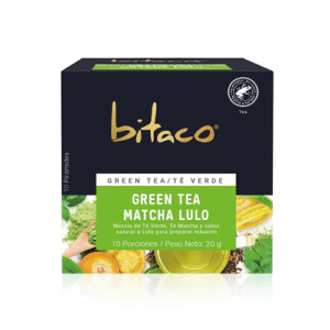 TÉ VERDE GREEN TEA MATCHA LULO BITACO