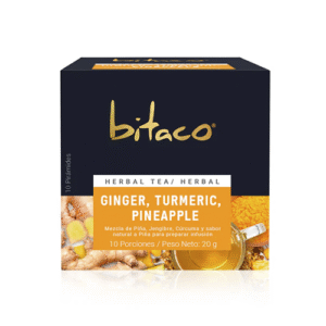 INFUSIÓN HERBAL GINGER, TURMERIC, PINEAPPLE BITACO