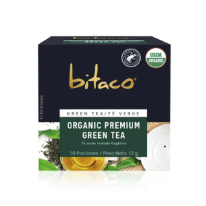 TÉ VERDE ORGANIC PREMIUM GREEN TEA BITACO